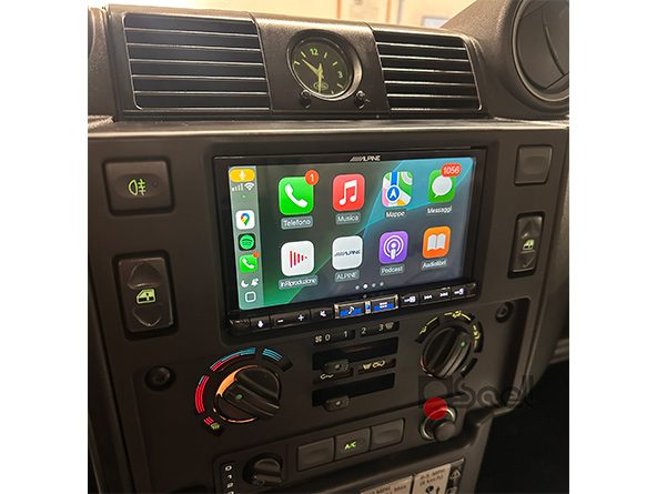 Autoradio CarPlay iLX-705D per Land Rover Defender TD4
