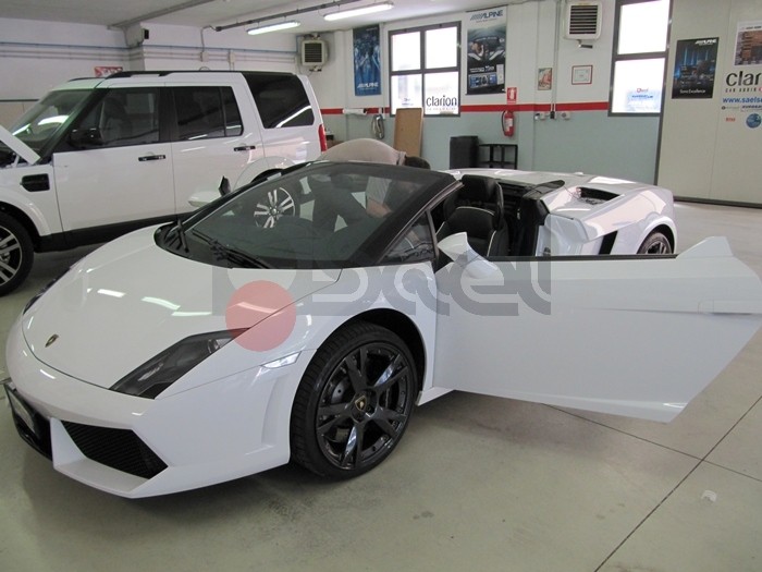 Antifurto satellitare su Lamborghini Gallardo LP 560