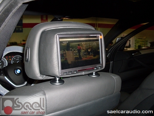 BMW-X6 monitor poggiatesta