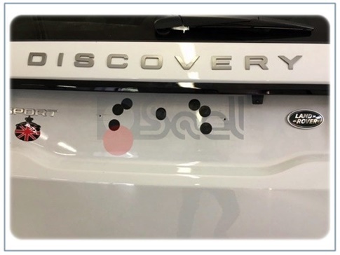 Retrocamera Land Rover Discovery sport