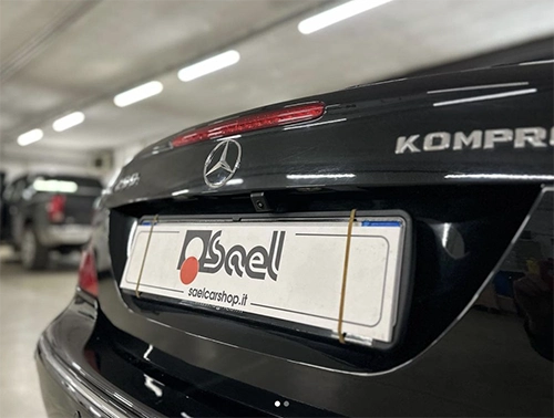retrocamera mercedes clk w209