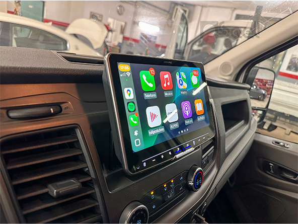 Autoradio CarPlay Ford Transit