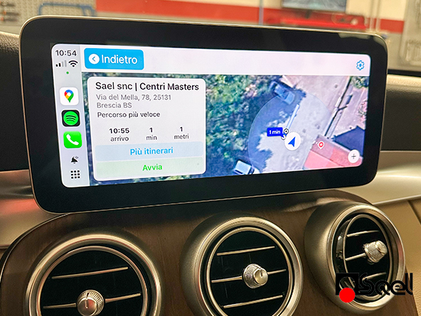 CarPlay Mercedes C W205