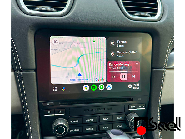 Android auto Porsche 718 Cayman PCM 4