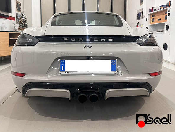 Retrocamera Porsche Cayman 982
