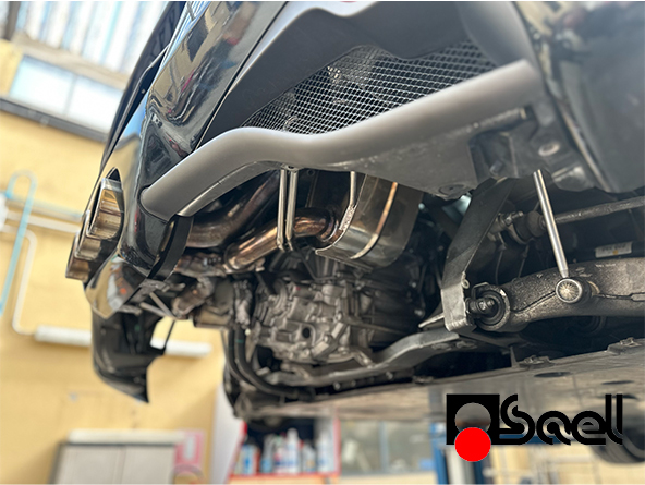 impianto di scarico ferrari 458 italia