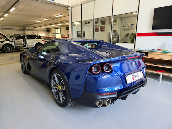 ferrari 812 gts antifurto satellitare