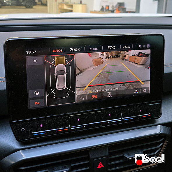 telecamera frontale cupra formentor
