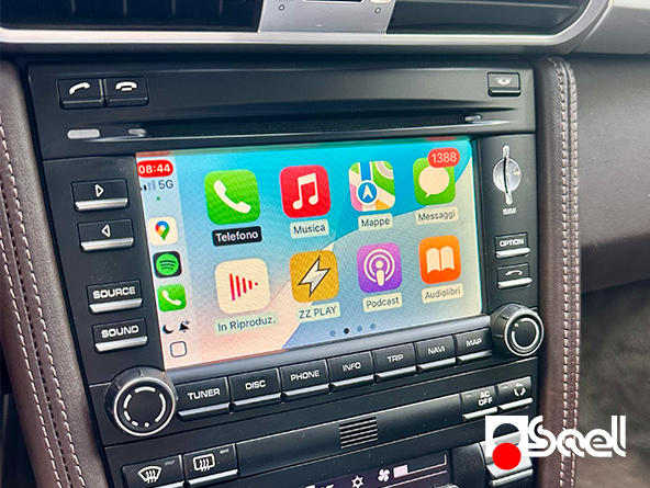 Interfaccia CarPlay Porsche 997 Mk2