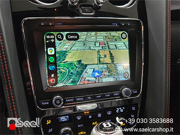 CarPlay Bentley Continental GT