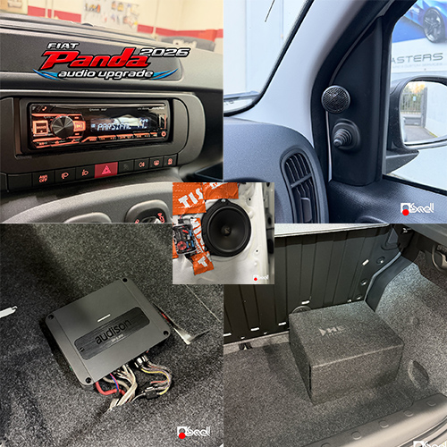audio upgrade fiat panda