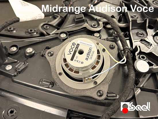 midrange Audison Porsche Cayenne