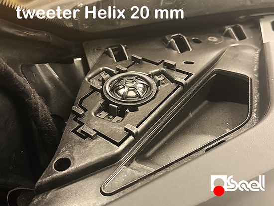 tweeter Helix Porsche Carrera 992